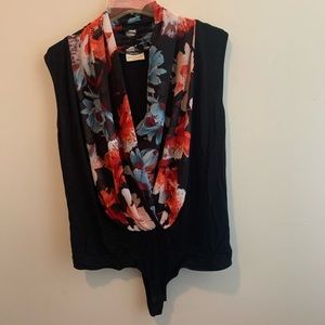 Eva Mendez for NY & Co floral bodysuit